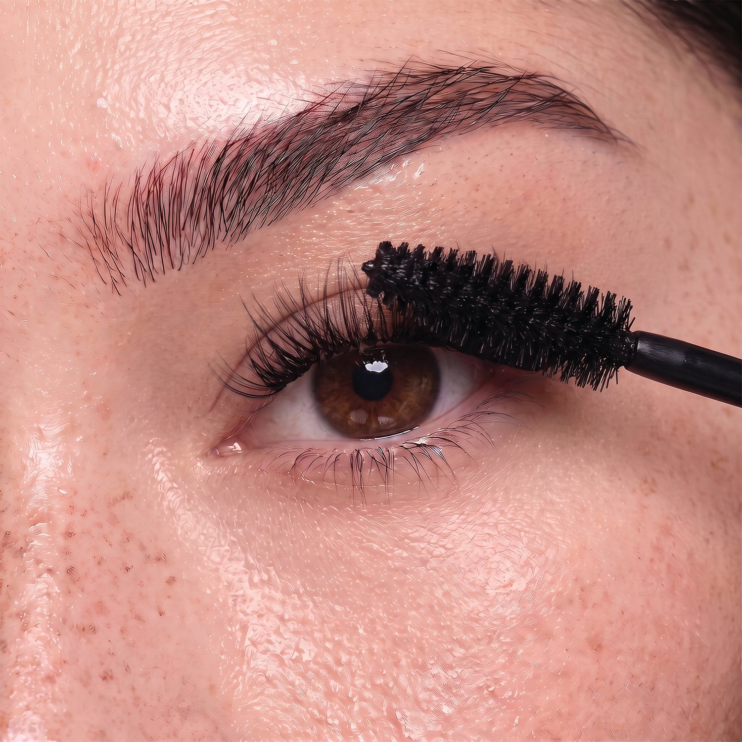 Apply Bond beneath natural lashes