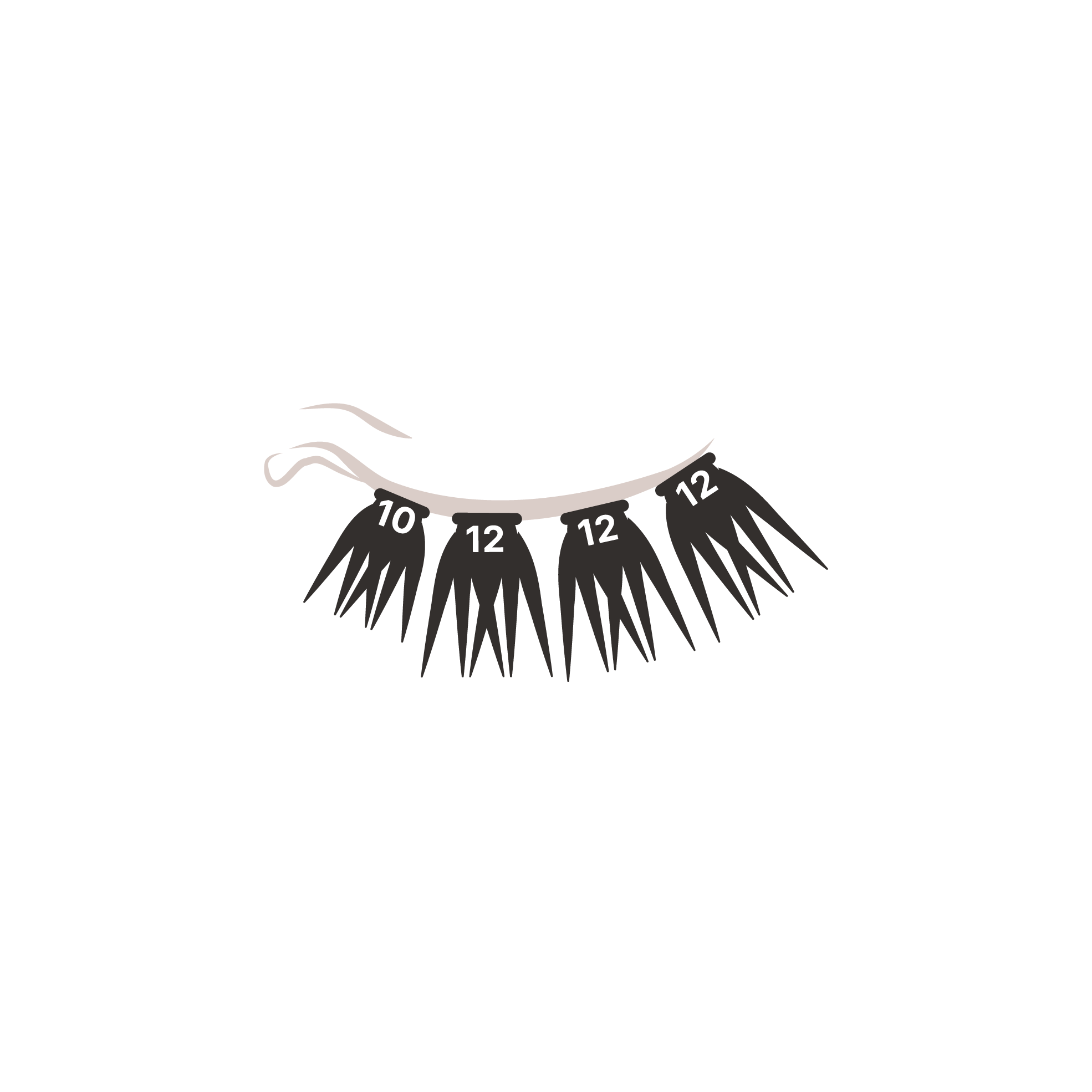 Easy everyday lash map