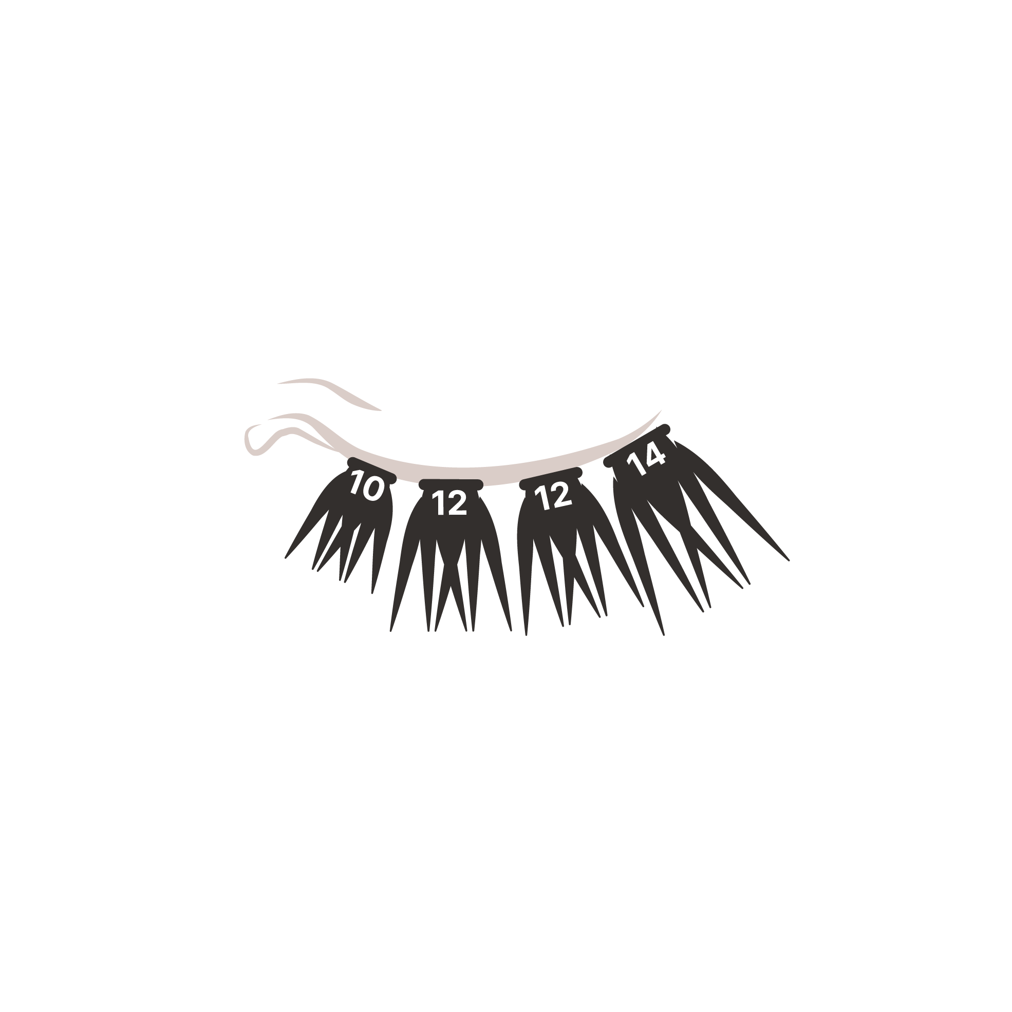 Soft lift lash map