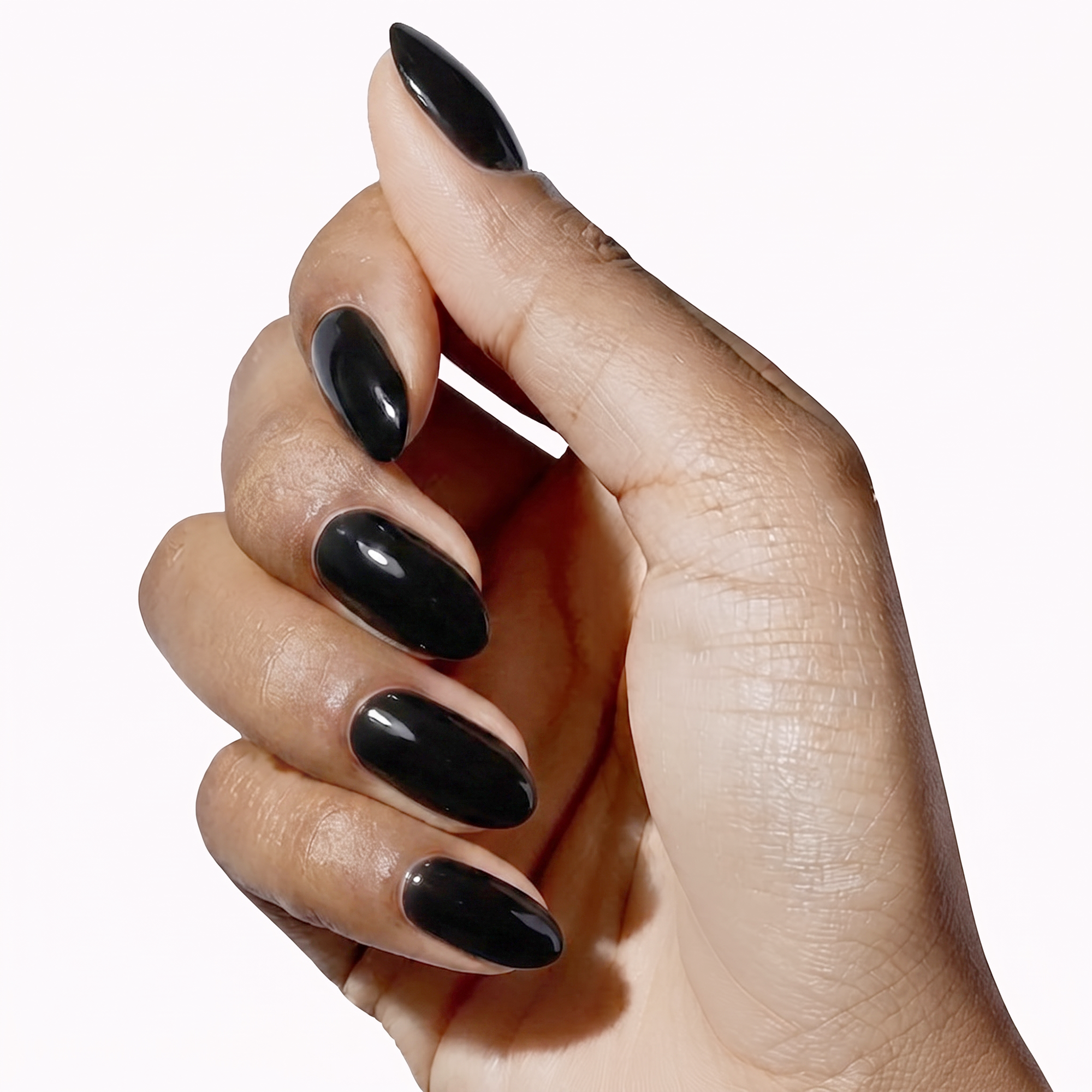 Gel Nail Strips — Essential Black