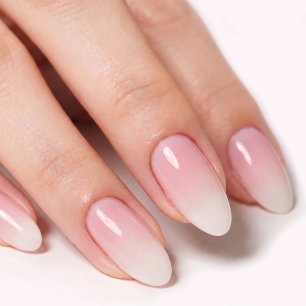 Gel Nail Strips —Clean Girl Gradient