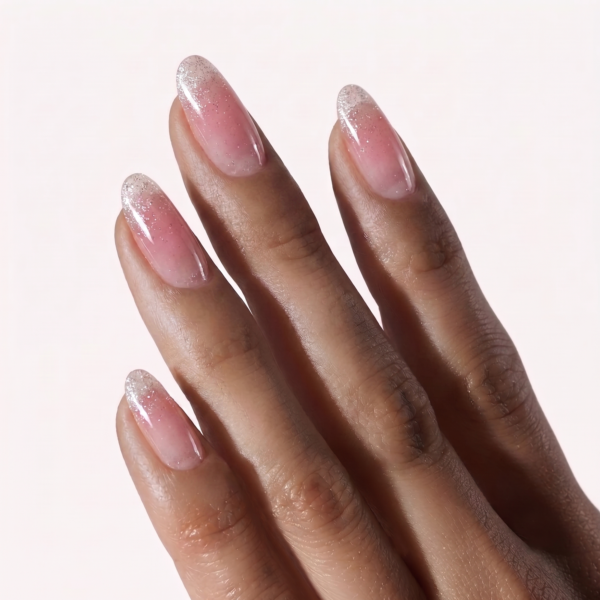 Gel Nail Strips —Blush Cat Eye
