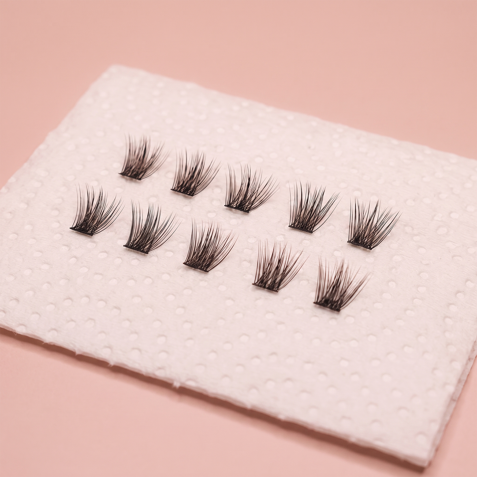 Air dry Touched Seoul lash clusters