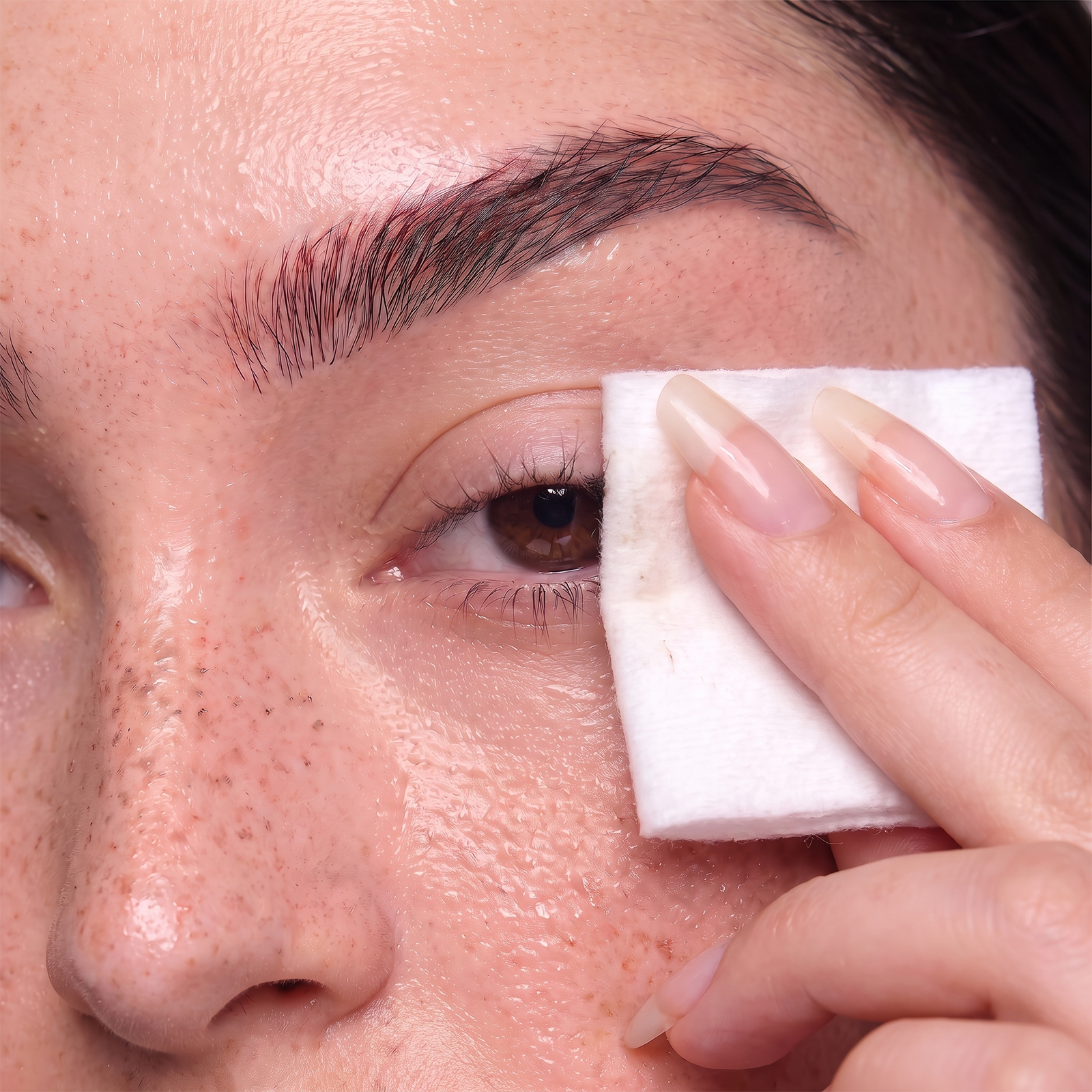 Cleanse natural lashes after removal